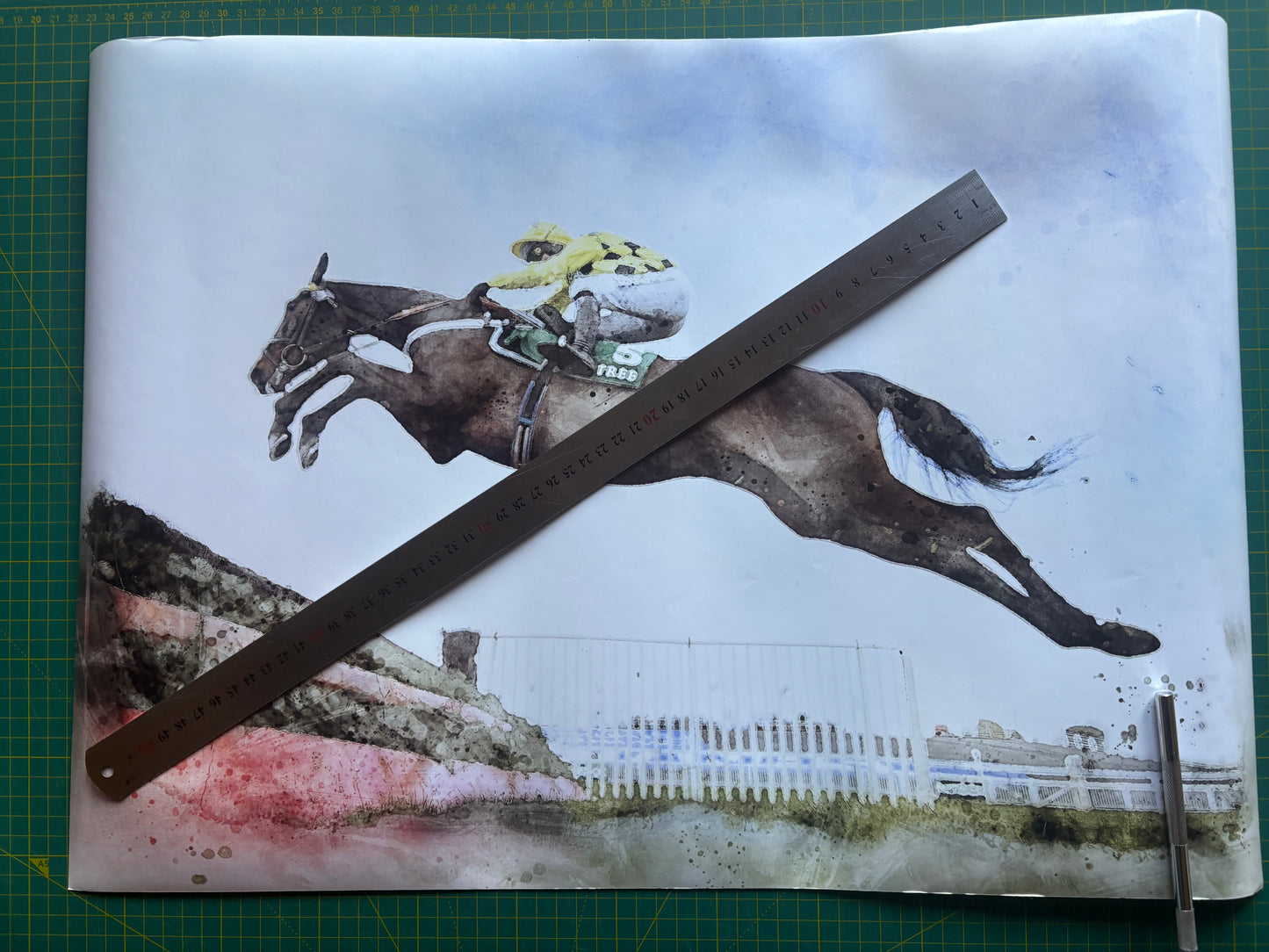 Shishkin Racehorse Print - A2