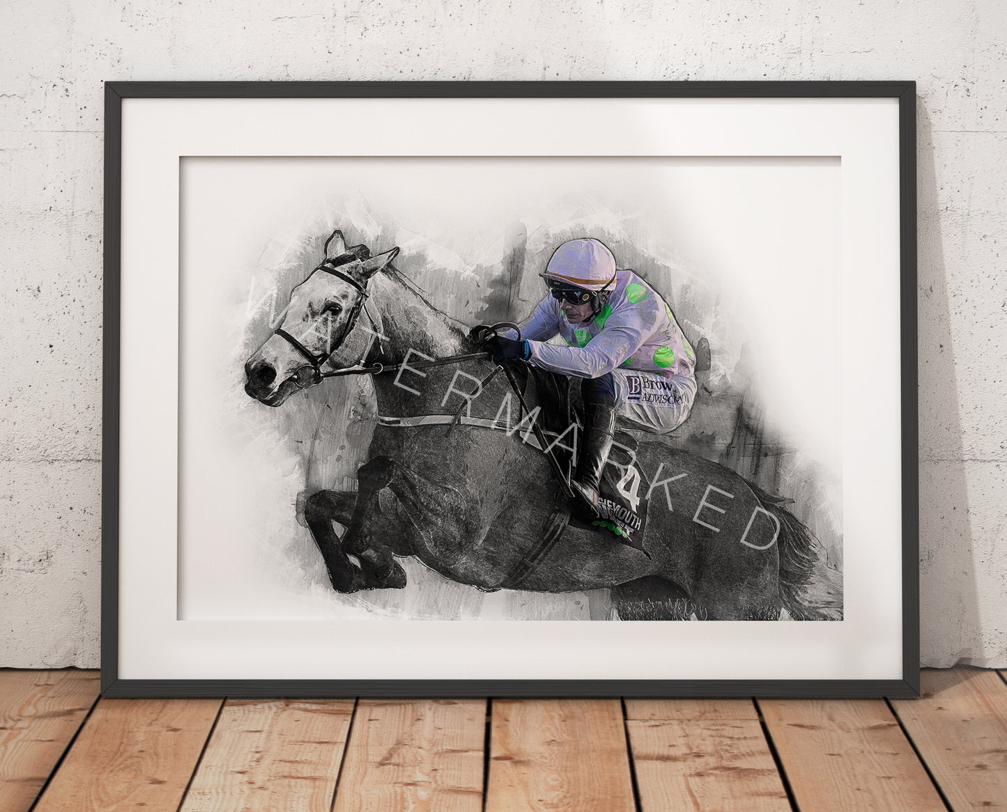 Lossiemouth - Graphic Sketch Print