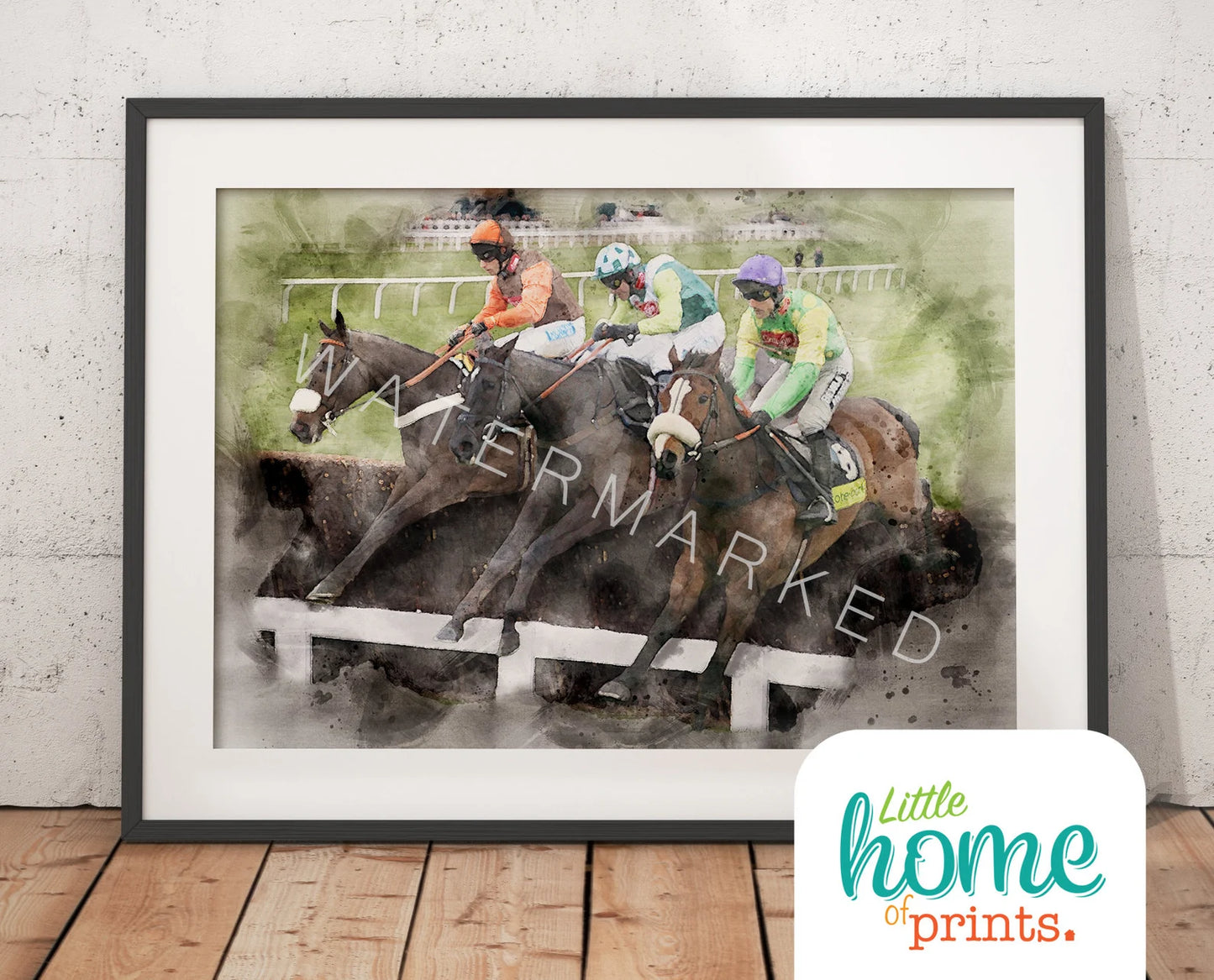 Kauto Star - Denman - Long Run - Digital Watercolour Art Print