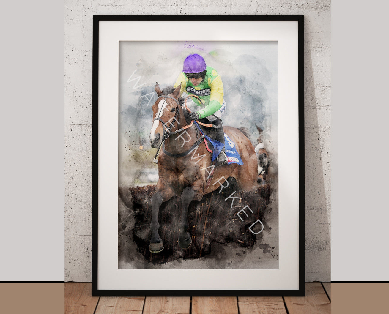 Set of 10 Horse Racing Prints - Multi buy Saving