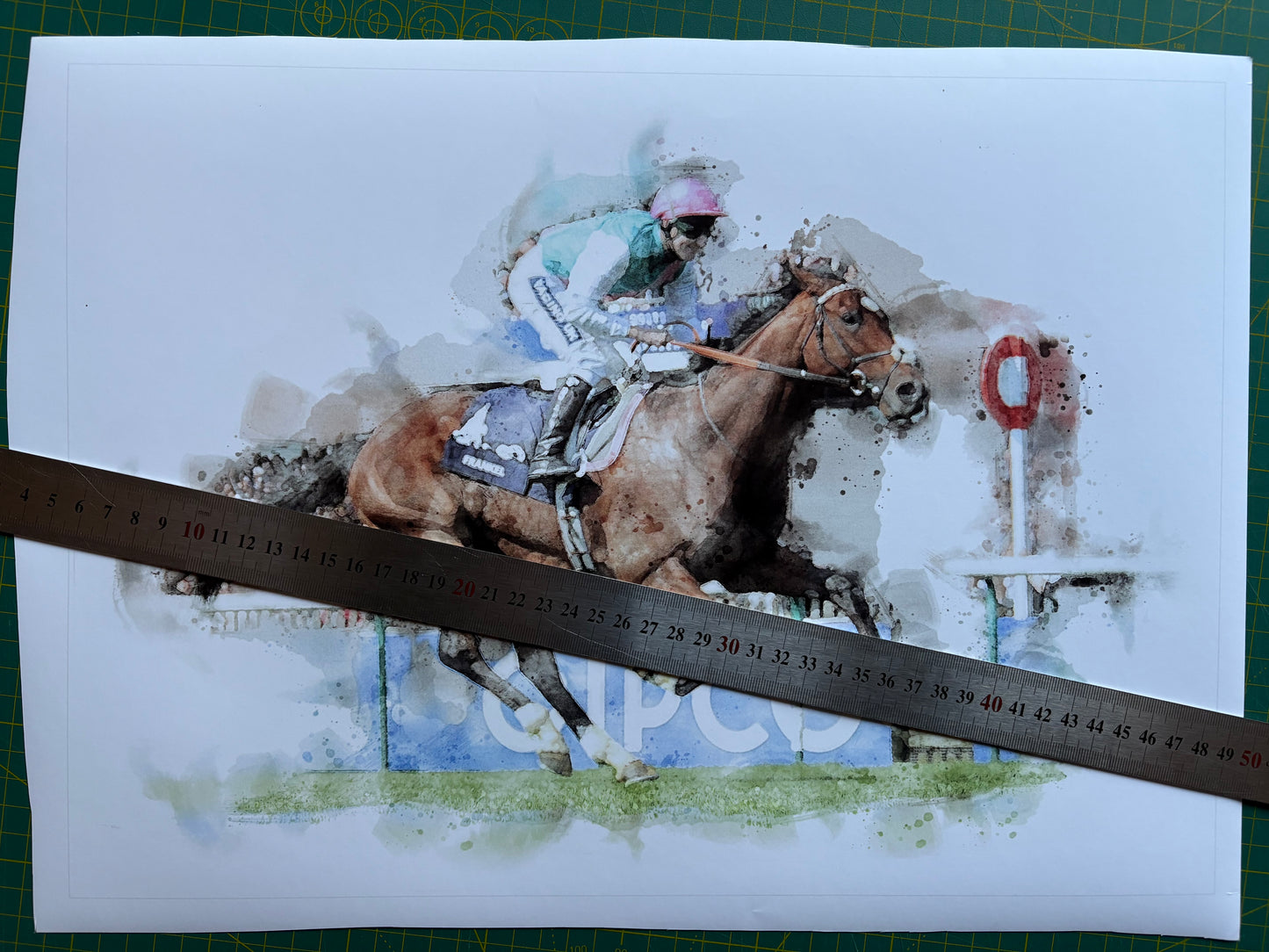 Frankel Racehorse Print - A3