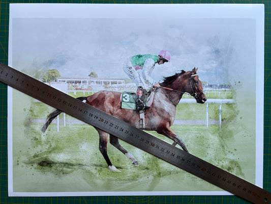 Frankel Racehorse Print - A3