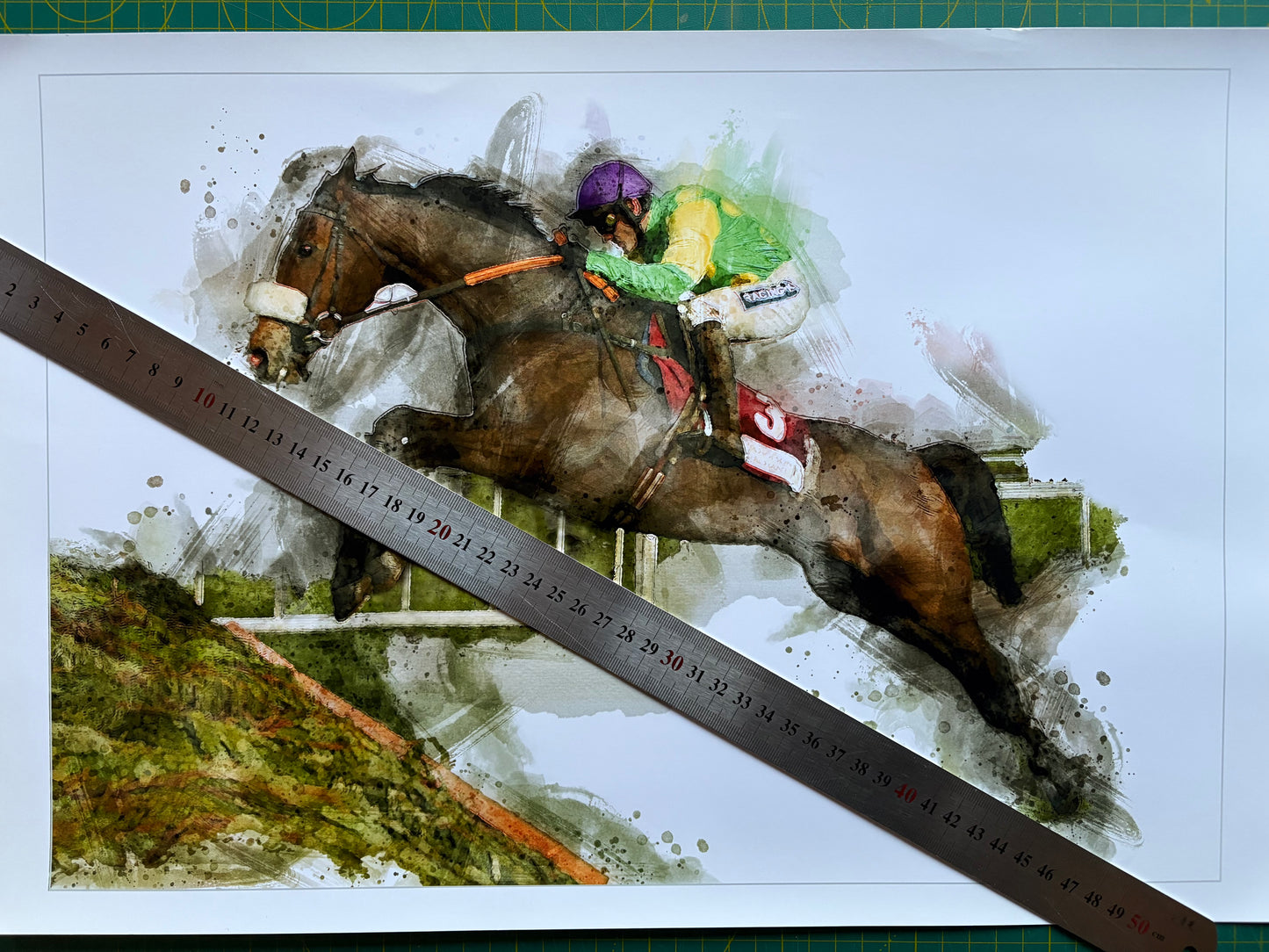 Kauto Star Racecourse Print - A3