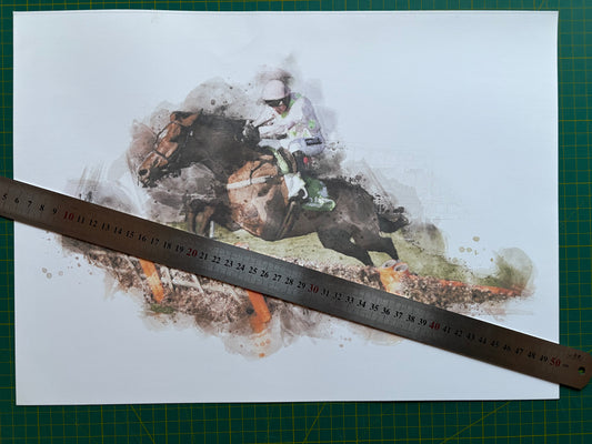 Faugheen Racehorse Print - A3