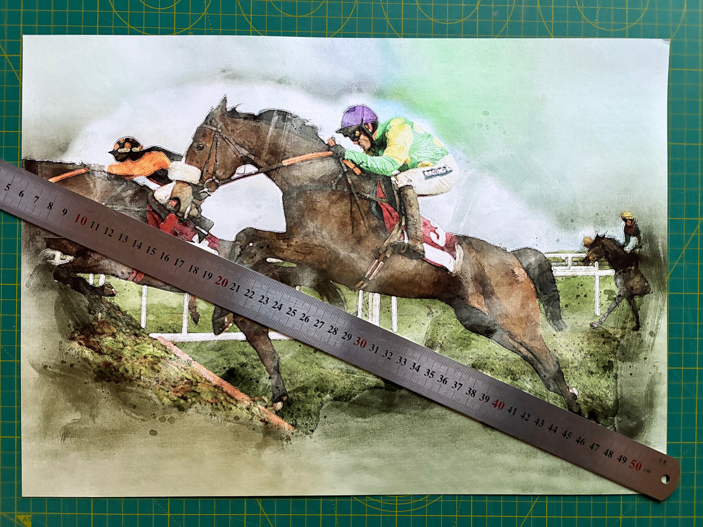 Kauto Star Racecourse Print - A3+