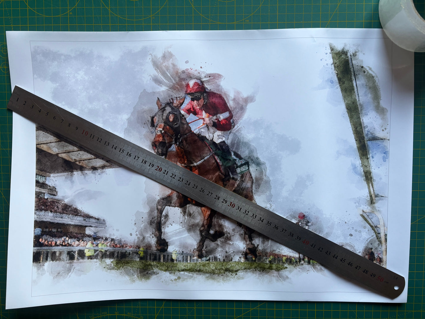 Tiger Roll Racehorse Print - A3