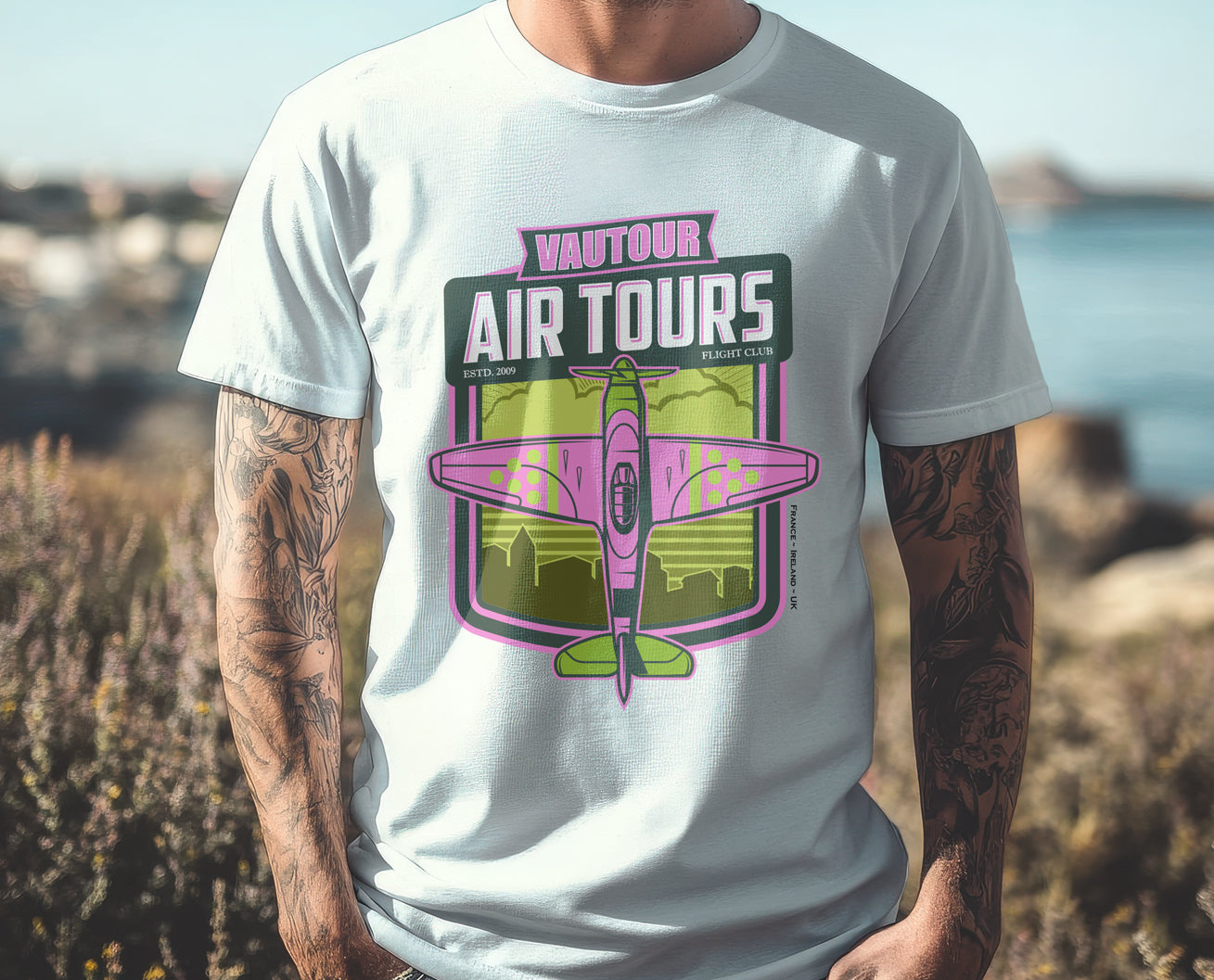 Horse Racing T-Shirt - Vautour
