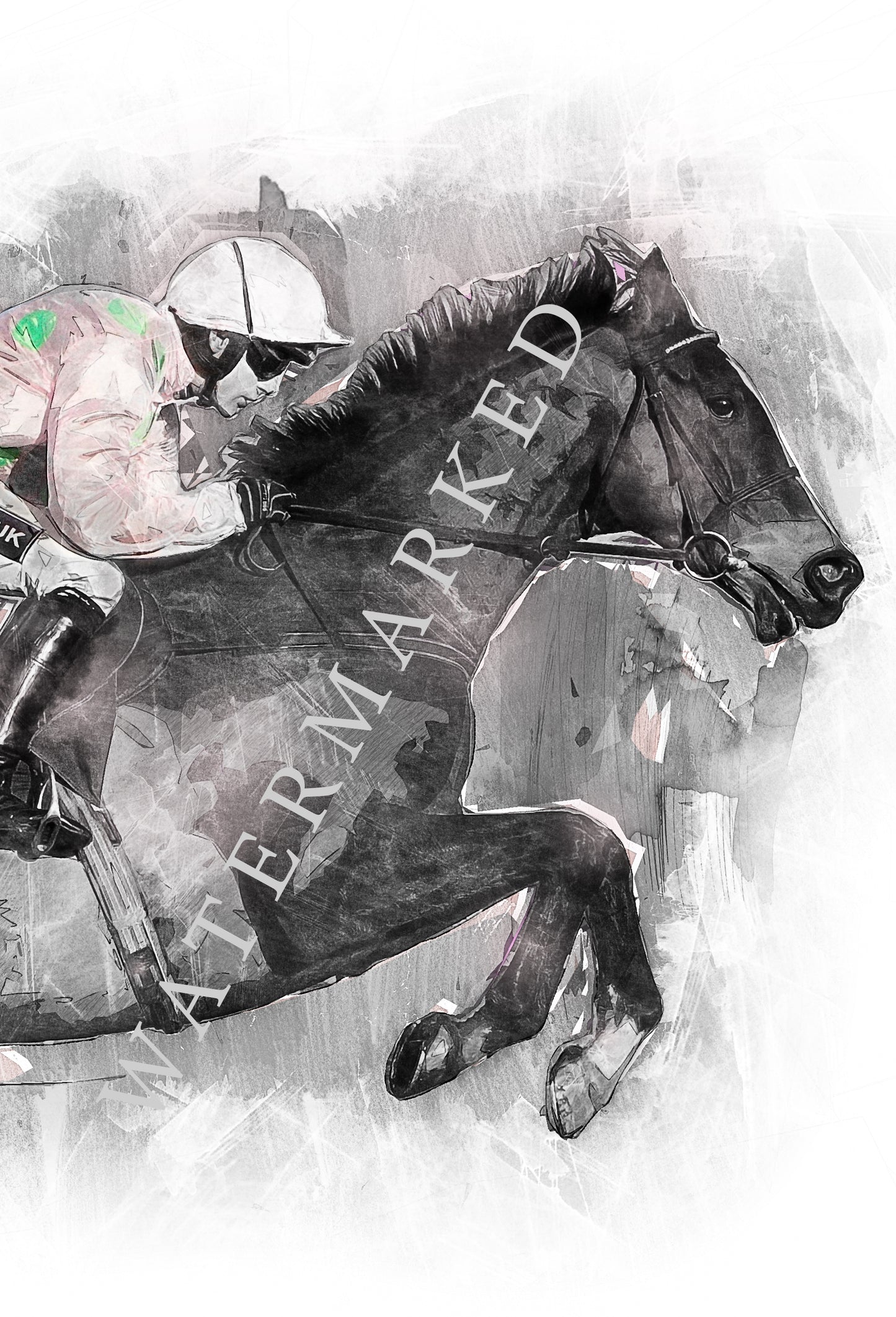 Vautour - Graphic Sketch Print