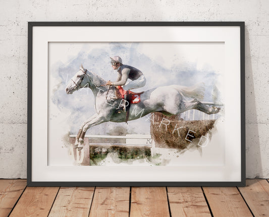 Desert Orchid - Digital Watercolour Print