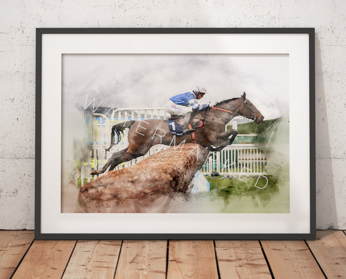 Frodon with Bryony Frost - Digital Watercolour Art Print