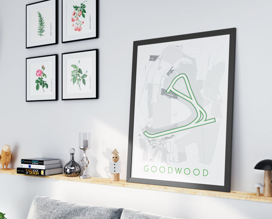 Goodwood Racecourse - Digital Abstract Print